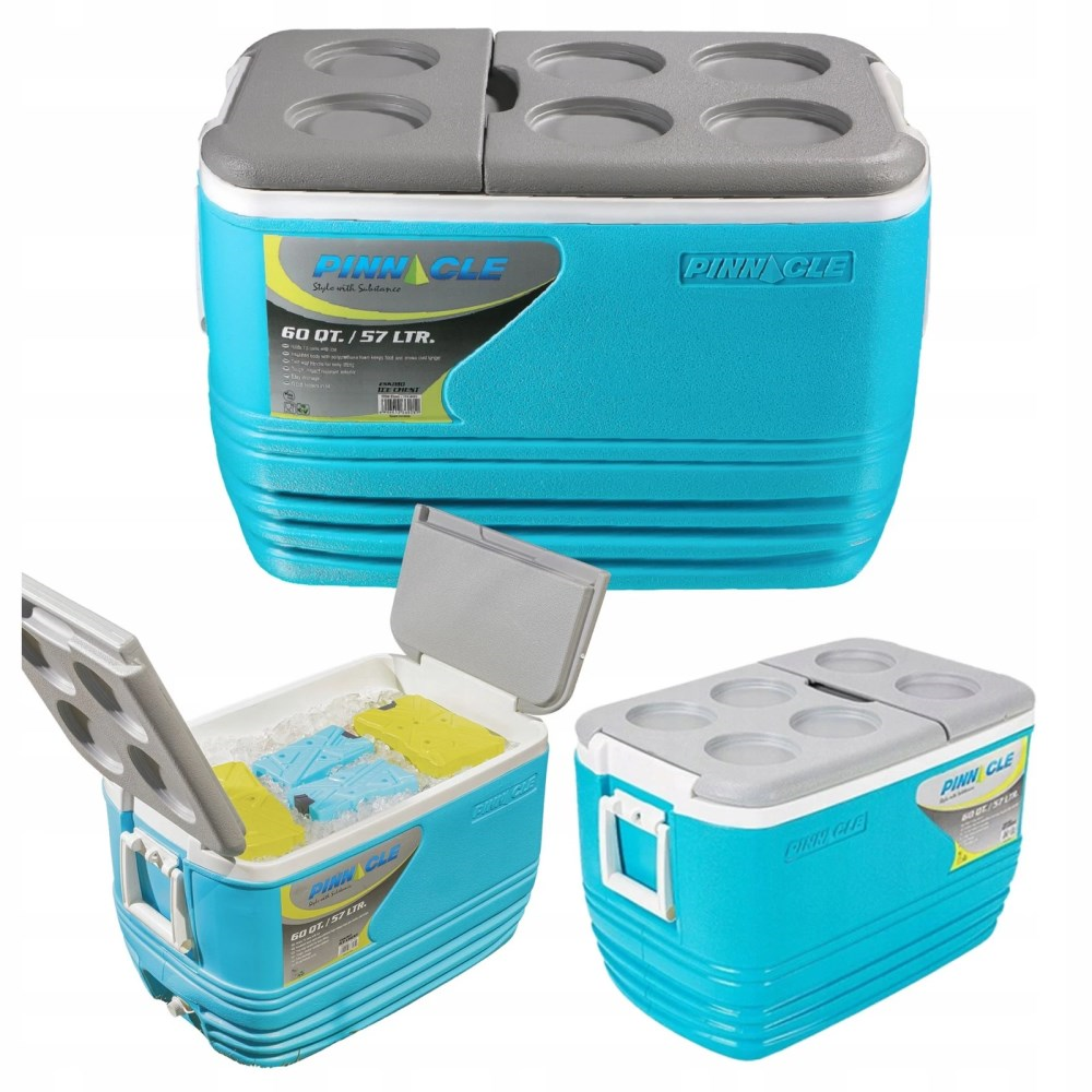 თერმობოქსი Pinnacle Eskimo, 57L, Thermobox, Blue