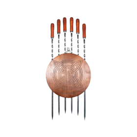 Skewers Set Discovery - YT11 Craft box, 6Pcs, Silver