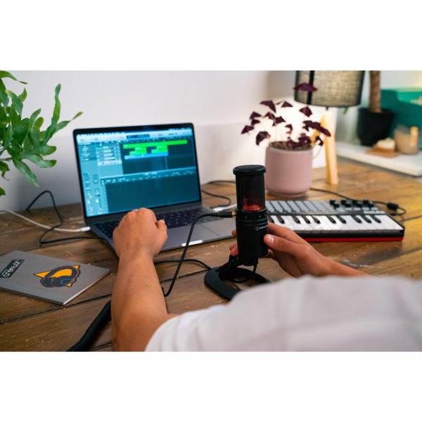 მიკროფონი Audio-Technica AT2020USBX Cardioid Condenser, USB, Microphone, Black