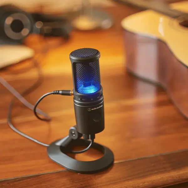 მიკროფონი Audio-Technica AT2020USBX Cardioid Condenser, USB, Microphone, Black
