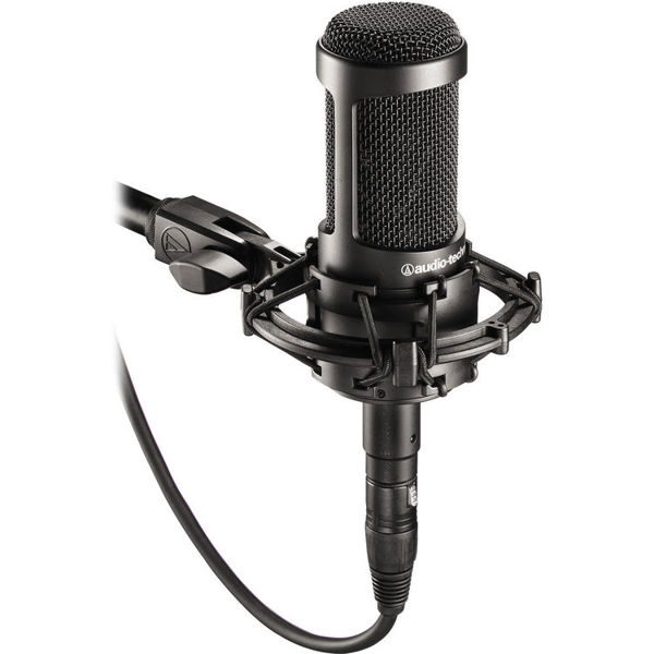 მიკროფონი Audio-Technica AT2035 Cardioid Condenser, XLR, Microphone, Black