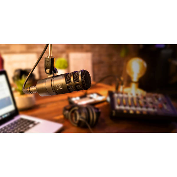 Podcast Microphone Audio-Technica AT2040 Hypercardioid Dynamic, XLR, Black
