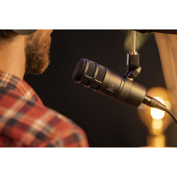 Podcast Microphone Audio-Technica AT2040 Hypercardioid Dynamic, XLR, Black