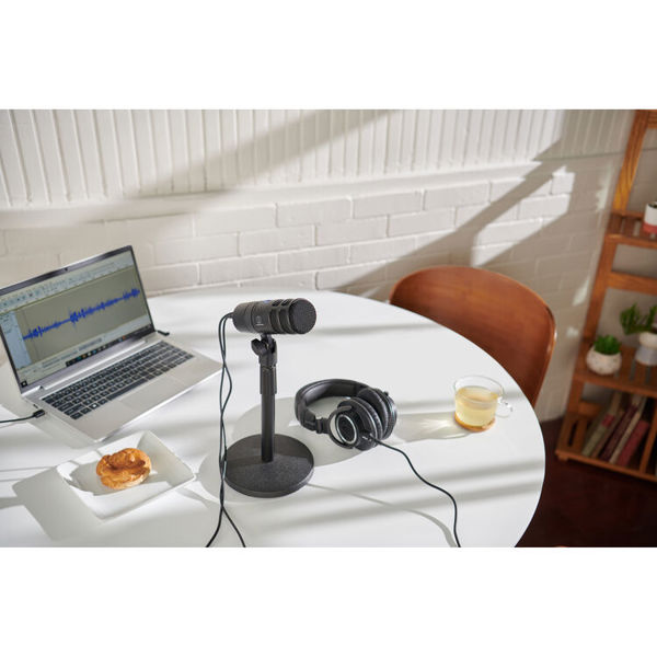 Podcast Microphone Audio-Technica AT2040USB Hypercardioid Dynamic, USB, Black