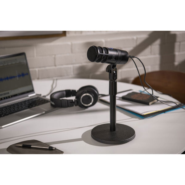 Podcast Microphone Audio-Technica AT2040USB Hypercardioid Dynamic, USB, Black