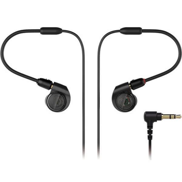 ყურსასმენი Audio-Technica ATH-E40, In-Ear Monitor Headphones, Wired, 3.5mm, Black