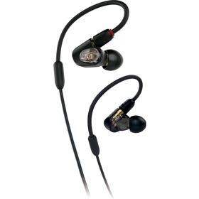 ყურსასმენი Audio-Technica ATH-E50, In-Ear Monitor Headphones, Wired, 3.5mm, Black
