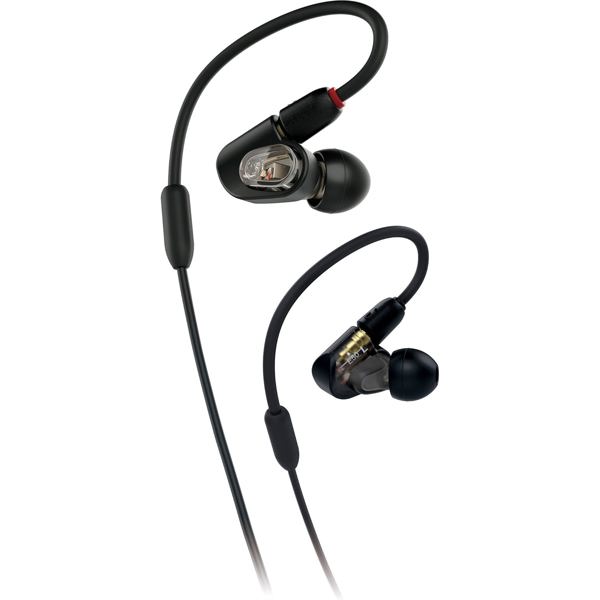 ყურსასმენი Audio-Technica ATH-E50, In-Ear Monitor Headphones, Wired, 3.5mm, Black