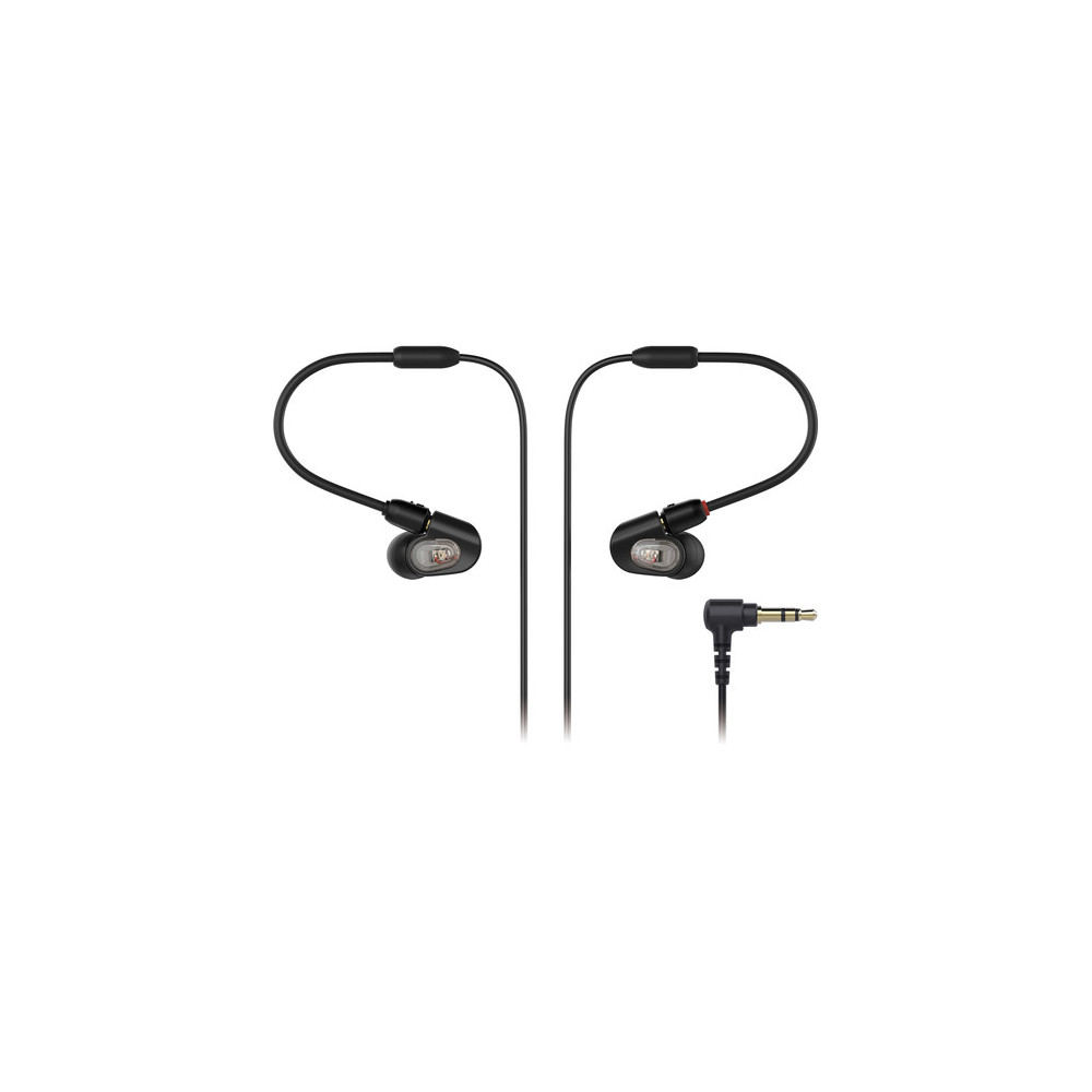 ყურსასმენი Audio-Technica ATH-E50, In-Ear Monitor Headphones, Wired, 3.5mm, Black