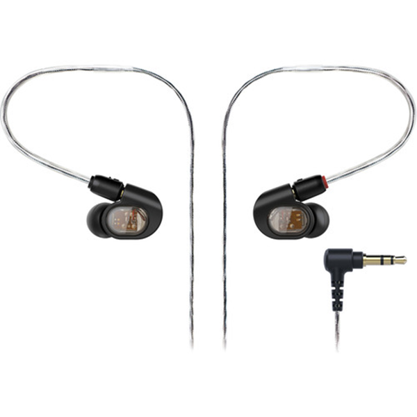 ყურსასმენი Audio-Technica ATH-E70, In-Ear Monitor Headphones, Wired, 3.5mm, Black