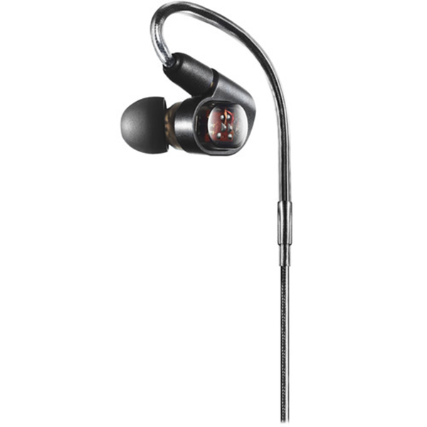 ყურსასმენი Audio-Technica ATH-E70, In-Ear Monitor Headphones, Wired, 3.5mm, Black