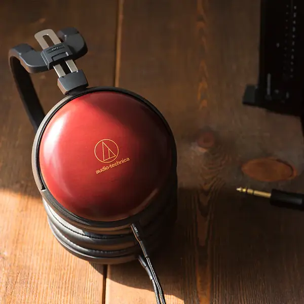 ყურსასმენი Audio-Technica ATH-AWAS/f, Wired, 6.3mm, XLR, Headset, Red