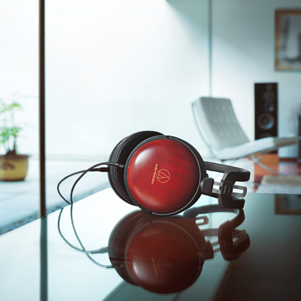 ყურსასმენი Audio-Technica ATH-AWAS/f, Wired, 6.3mm, XLR, Headset, Red