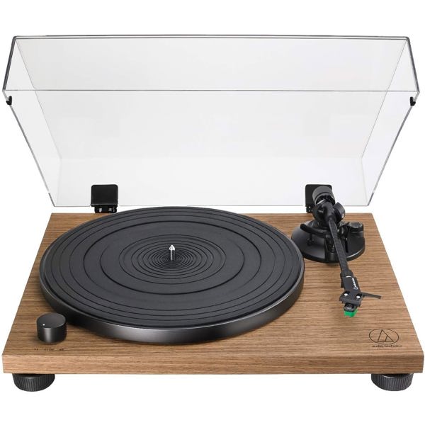 ფირსაკრავი Audio-Technica AT-LPW40WN, RCA, Turntable, Wood Base Walnut