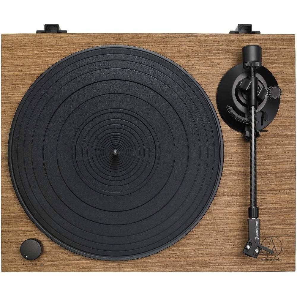Turntable Audio-Technica AT-LPW40WN, RCA, Wood Base Walnut