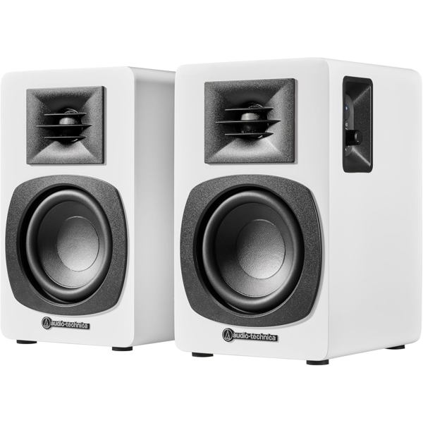 დინამიკი Audio-Technica AT-SP3XWH, 30W, Bluetooth, Stereo RCA, Speaker, White