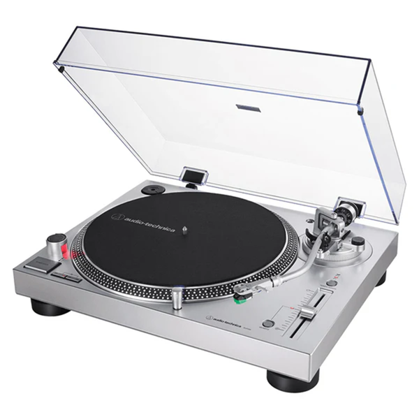 ფირსაკრავი Audio-Technica AT-LP120XUSBSV, Turntable, Silver/Black