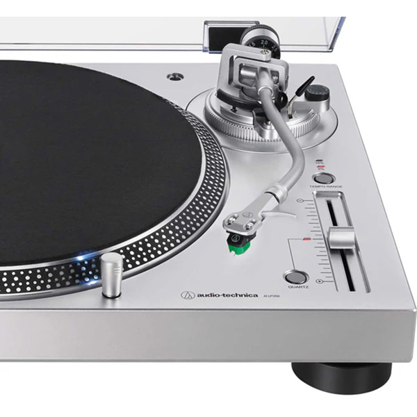 ფირსაკრავი Audio-Technica AT-LP120XUSBSV, Turntable, Silver/Black