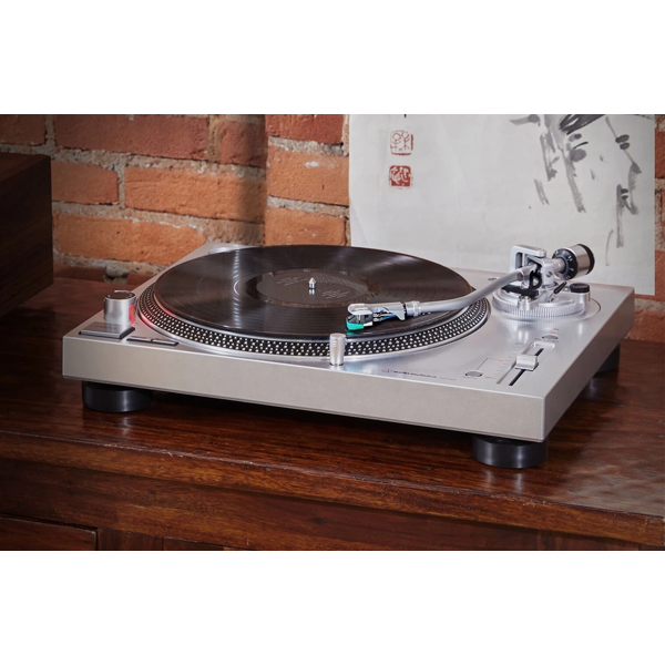 ფირსაკრავი Audio-Technica AT-LP120XUSBSV, Turntable, Silver/Black