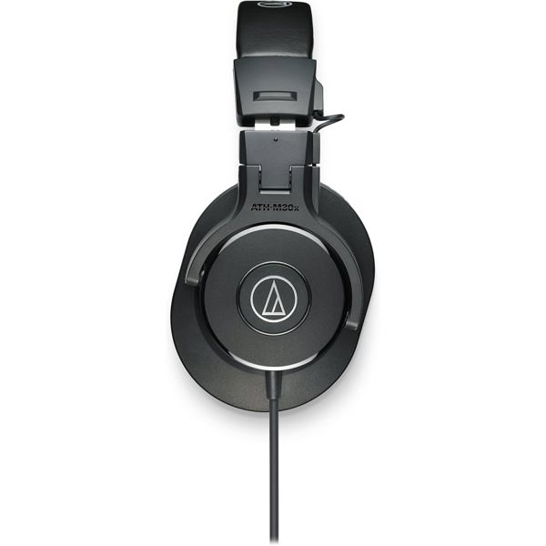 ყურსასმენი Audio-Technica ATH-M30X, Headset, Wired, 3.5mm, 6.3mm, Black