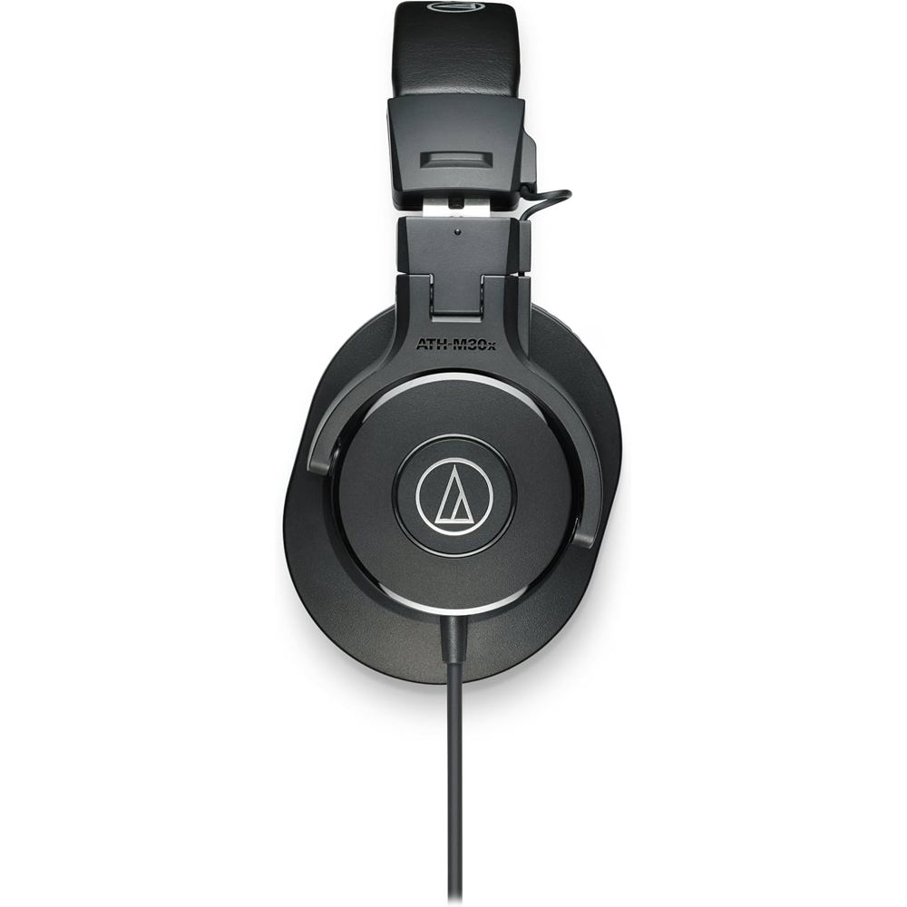ყურსასმენი Audio-Technica ATH-M30X, Headset, Wired, 3.5mm, 6.3mm, Black