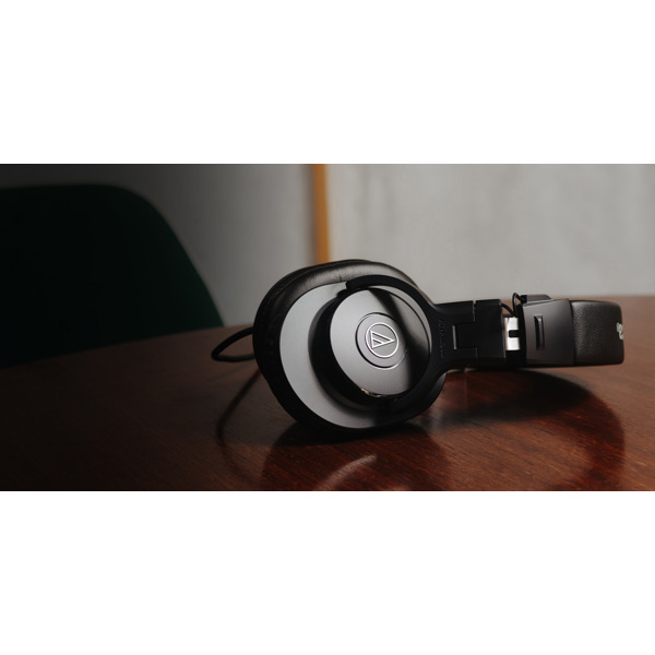 ყურსასმენი Audio-Technica ATH-M30X, Headset, Wired, 3.5mm, 6.3mm, Black