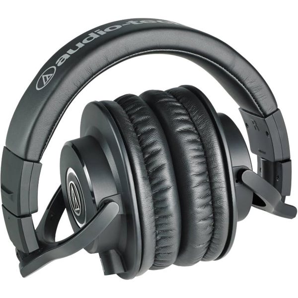 ყურსასმენი Audio-Technica ATH-M40X, Headset, Wired, 3.5mm, 6.3mm, Black