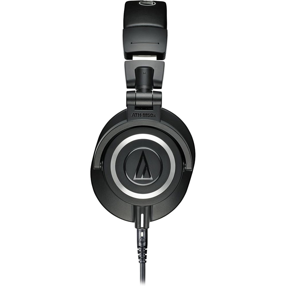 ყურსასმენი Audio-Technica ATH-M50X, Headset, Wired, 3.5mm, 6.3mm, Black