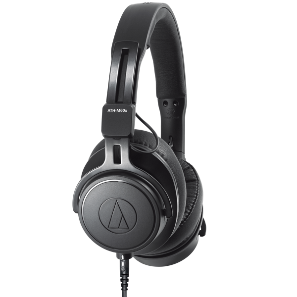 ყურსასმენი Audio-Technica ATH-M50X, Headset, Wired, 3.5mm, 6.3mm, Black