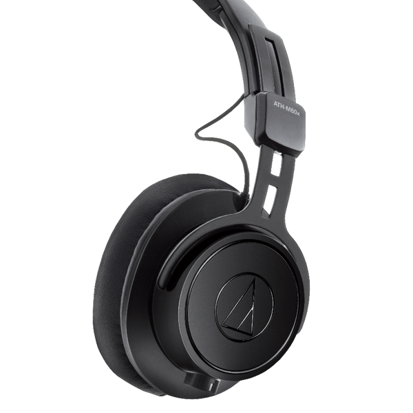 ყურსასმენი Audio-Technica ATH-M50X, Headset, Wired, 3.5mm, 6.3mm, Black