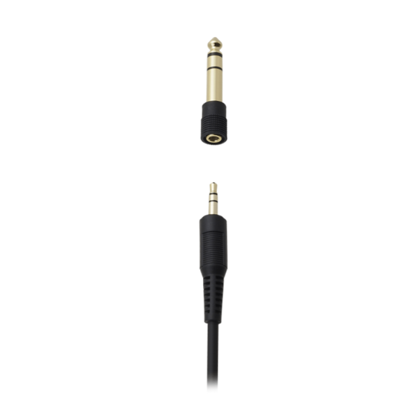 ყურსასმენი Audio-Technica ATH-AVC500, Headset, Wired, 3.5mm, 6.3mm, Black