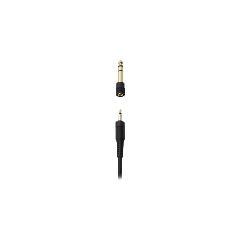 ყურსასმენი Audio-Technica ATH-AVC500, Headset, Wired, 3.5mm, 6.3mm, Black