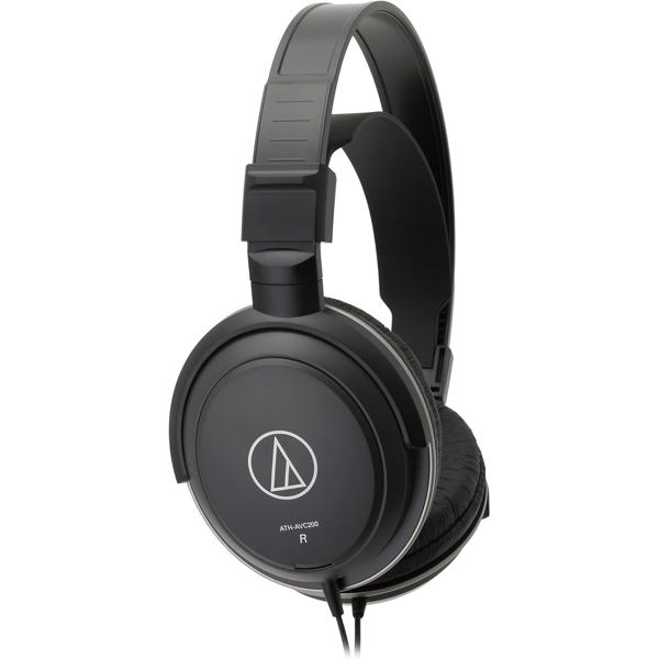 ყურსასმენი Audio-Technica ATH-AVC200, Headset, Wired, 3.5mm, 6.3mm, Black