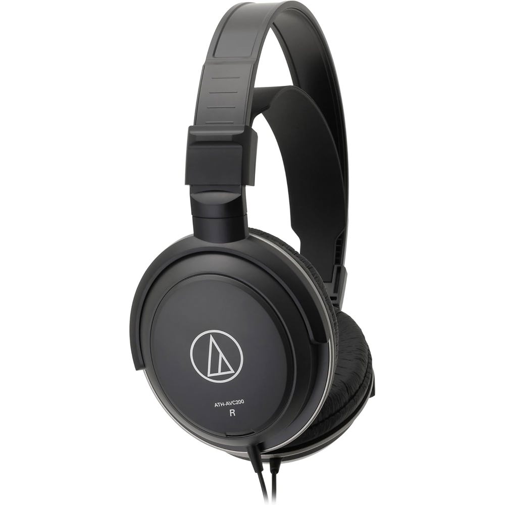 ყურსასმენი Audio-Technica ATH-AVC200, Headset, Wired, 3.5mm, 6.3mm, Black