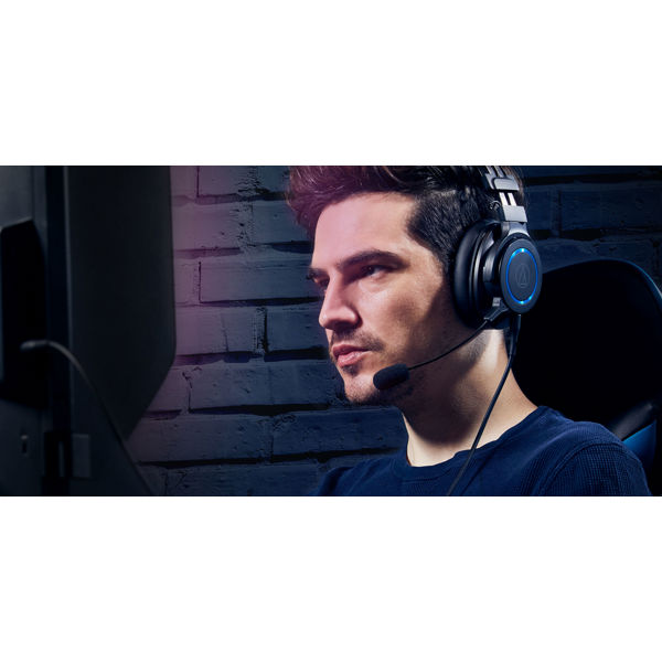 ყურსასმენი Audio-Technica ATH-G1, Gaming Headset, Wired, 3.5mm, Black