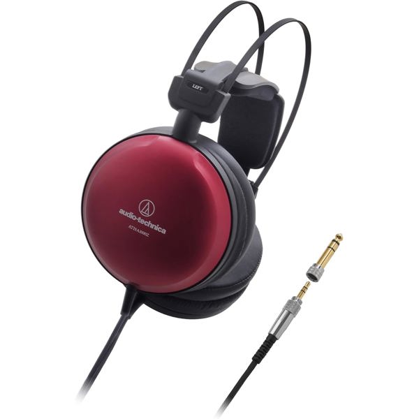 ყურსასმენი Audio-Technica ATH-A1000Z, Headset, Wired, 6.3mm, 3.5mm, Red