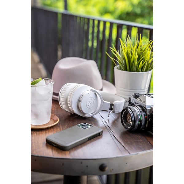 ყურსასმენი Audio-Technica ATH-M20XBTWH, Headset, Wireless, Bluetooth, 3.5mm, White