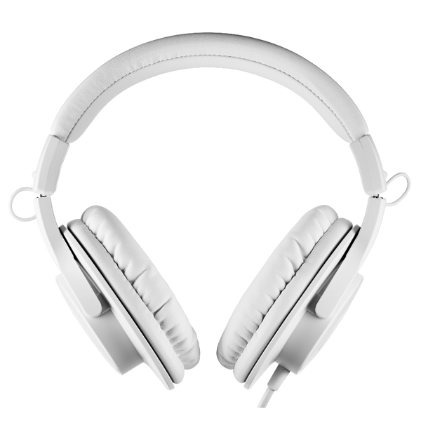 ყურსასმენი Audio-Technica ATH-M20XWH, Headset, Wired, 3.5mm, 6.3mm, White