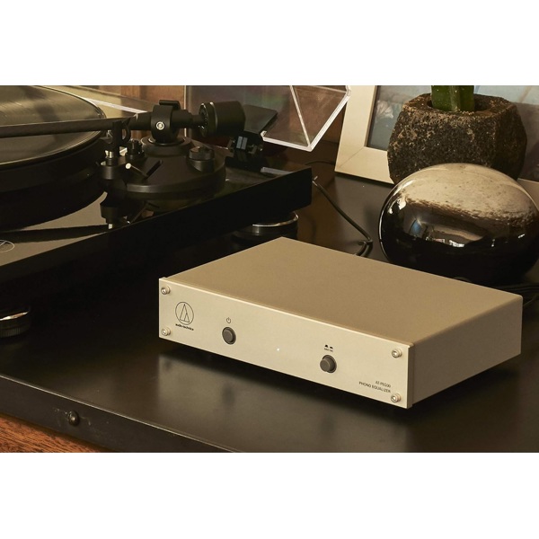 ფონო-ექვალაიზერი Audio-Technica AT-PEQ30, Phono Equaliser with MM MC Inputs, Silver
