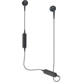 ყურსასმენი Audio-Technica ATH-C200BTBK, In-Ear Headphones, Wireless, Bluetooth, Black