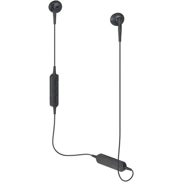 ყურსასმენი Audio-Technica ATH-C200BTBK, In-Ear Headphones, Wireless, Bluetooth, Black