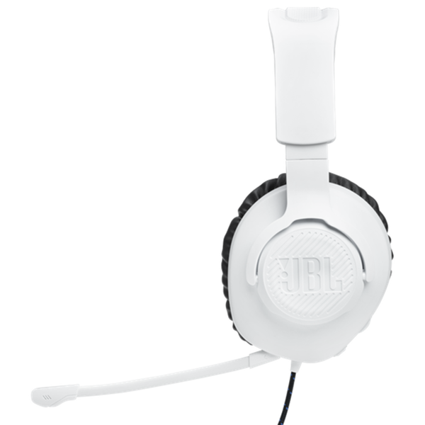 ყურსასმენი JBL JBLQ100PWHTBLU Quantum 100P Console, Gaming Headset, Wired, 3.5,mm, White/Blue