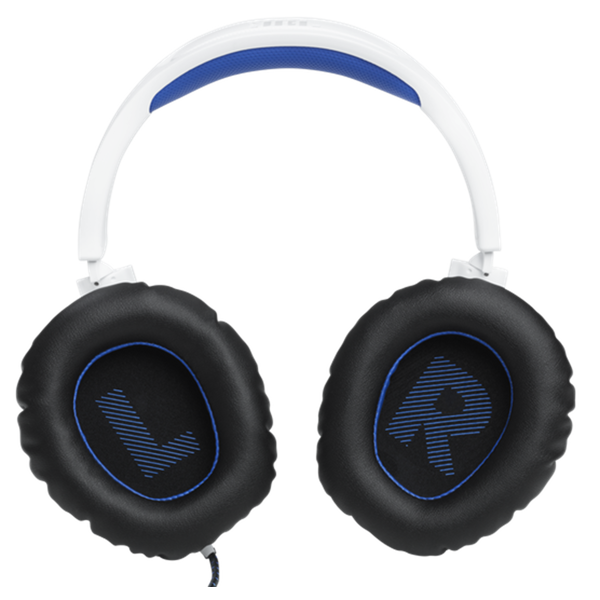 ყურსასმენი JBL JBLQ100PWHTBLU Quantum 100P Console, Gaming Headset, Wired, 3.5,mm, White/Blue