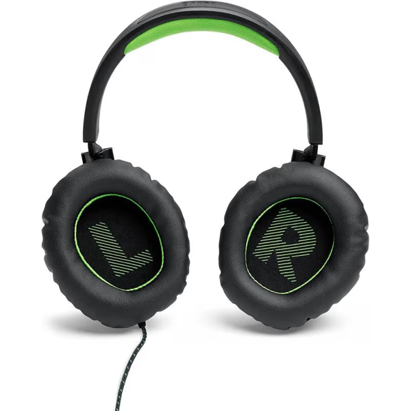 ყურსასმენი JBL JBLQ100XBLKGRN Quantum 100x Console, Gaming Headset, Wired, 3.5,mm, Black/Green