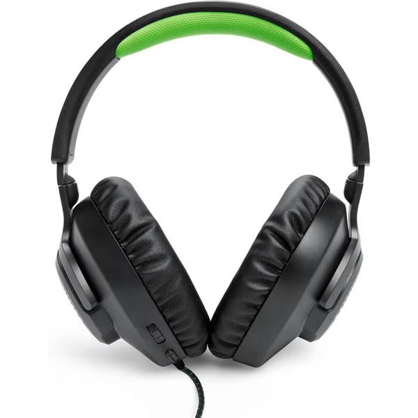 ყურსასმენი JBL JBLQ100XBLKGRN Quantum 100x Console, Gaming Headset, Wired, 3.5,mm, Black/Green