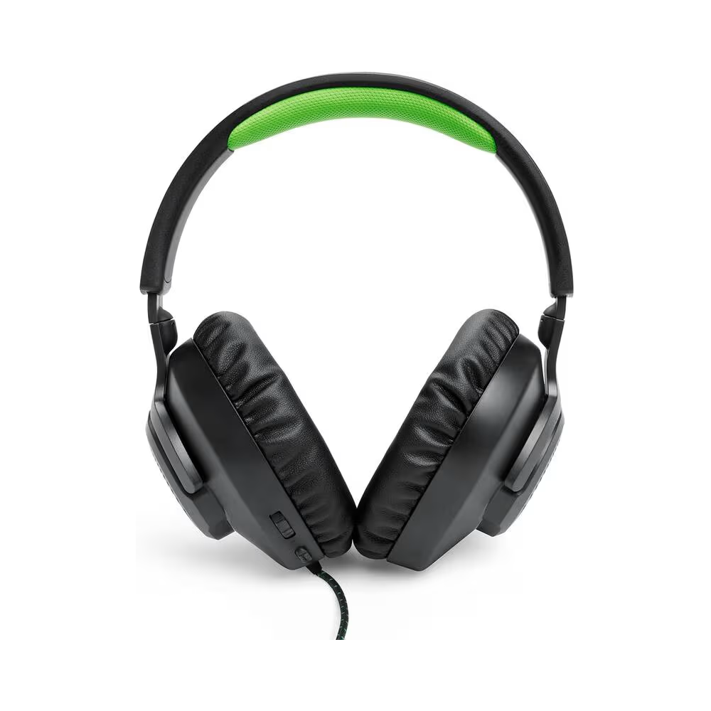 ყურსასმენი JBL JBLQ100XBLKGRN Quantum 100x Console, Gaming Headset, Wired, 3.5,mm, Black/Green