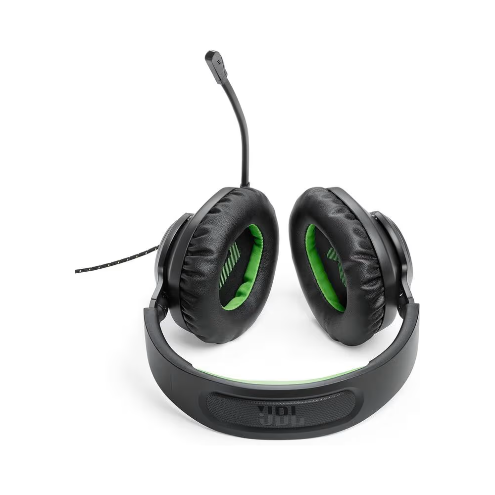 ყურსასმენი JBL JBLQ100XBLKGRN Quantum 100x Console, Gaming Headset, Wired, 3.5,mm, Black/Green