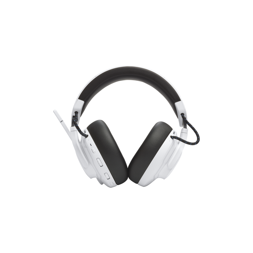 ყურსასმენი JBL JBLQ910PWLWHTBLU Quantum 910P Console, Gaming Headset, Wireless, USB, Bluetooth, 3.5mm, White