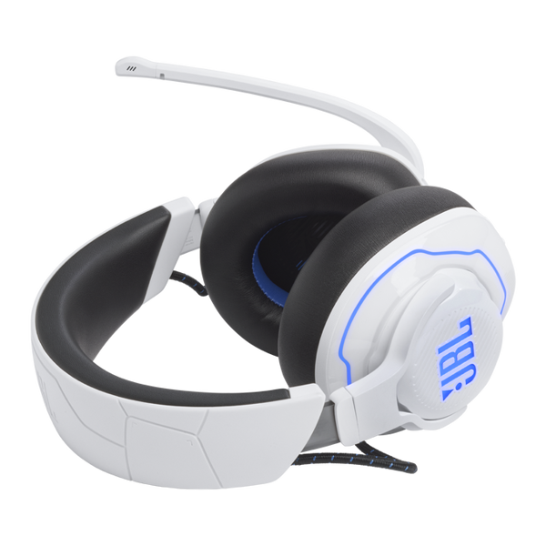 ყურსასმენი JBL JBLQ910PWLWHTBLU Quantum 910P Console, Gaming Headset, Wireless, USB, Bluetooth, 3.5mm, White