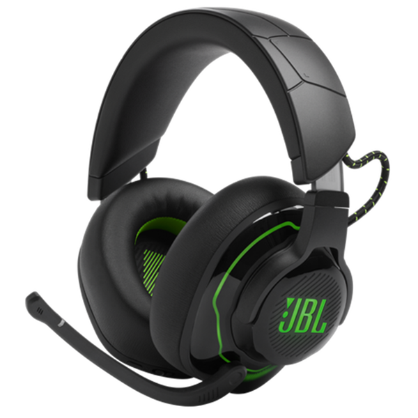 ყურსასმენი JBL JBLQ910XWLBLKGRN Quantum 910X, Gaming Headset, Wireless, USB, Bluetooth, 3.5mm, Black/Green